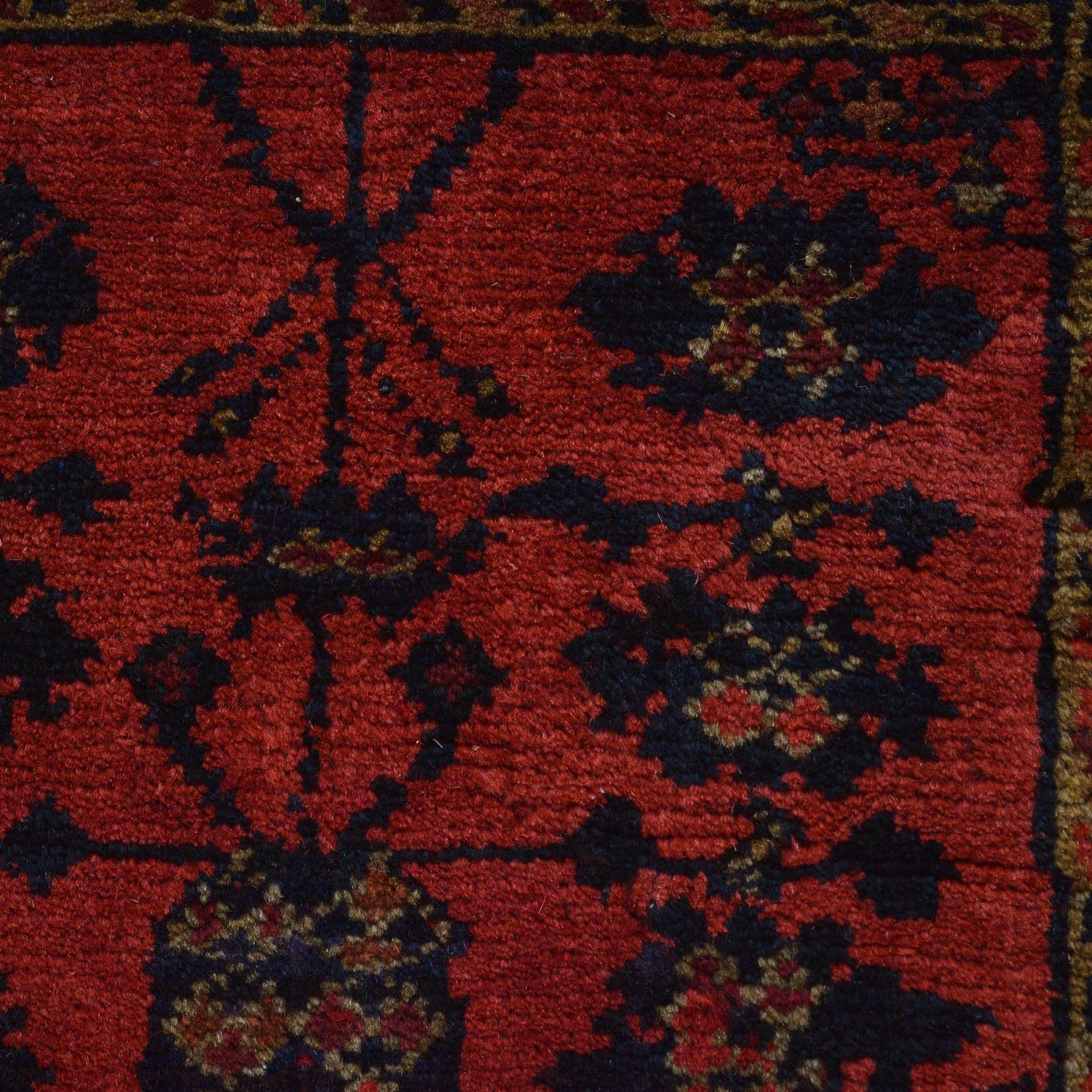 Khal Mohammadi Rug Handmade Red 3x5 ft