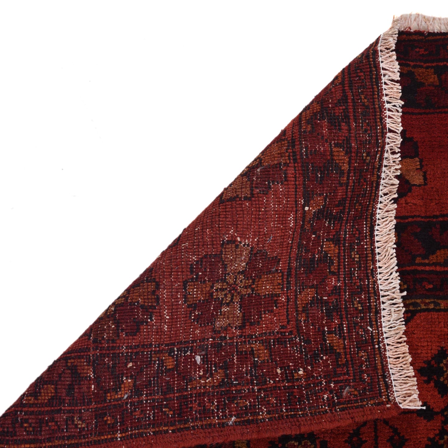 Khal Mohammadi Rug Handmade Red 3x5 ft
