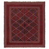 Mashwani Runner Rug Handmade Multi Geometric 4x4 ft