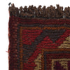 Mashwani Runner Rug Handmade Multi Geometric 4x4 ft