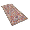 Kazak Rug Handmade Gray Medallion 6' Runner