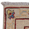 Kazak Rug Handmade Beige Medallion 8' Runner