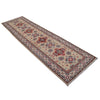 Kazak Rug Handmade Beige Medallion 10' Runner