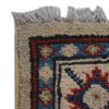 Kazak Rug Handmade Beige Medallion 10' Runner