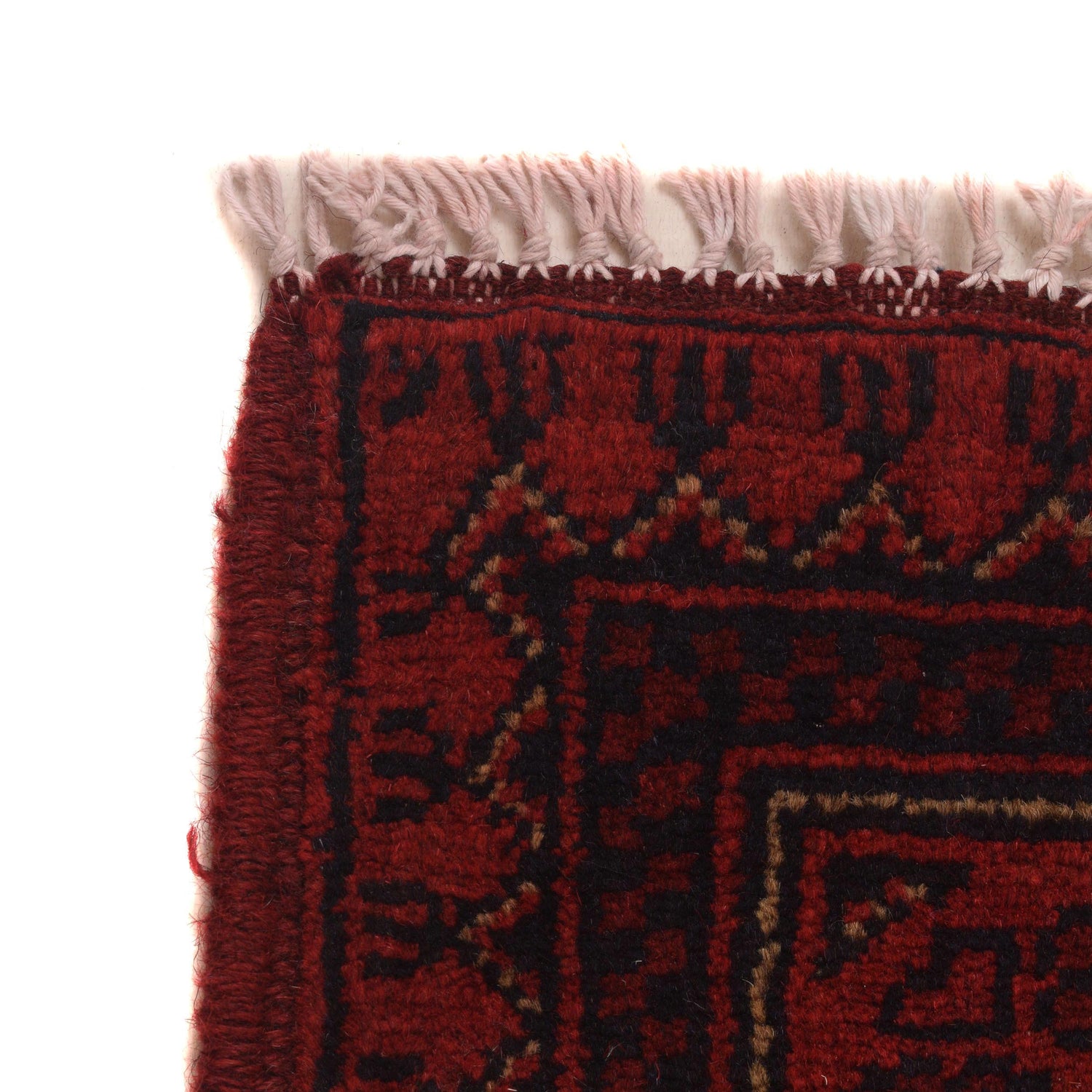 Khal Mohammadi Rug Handmade Red 4x7 ft