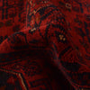 Khal Mohammadi Rug Handmade Red 4x7 ft