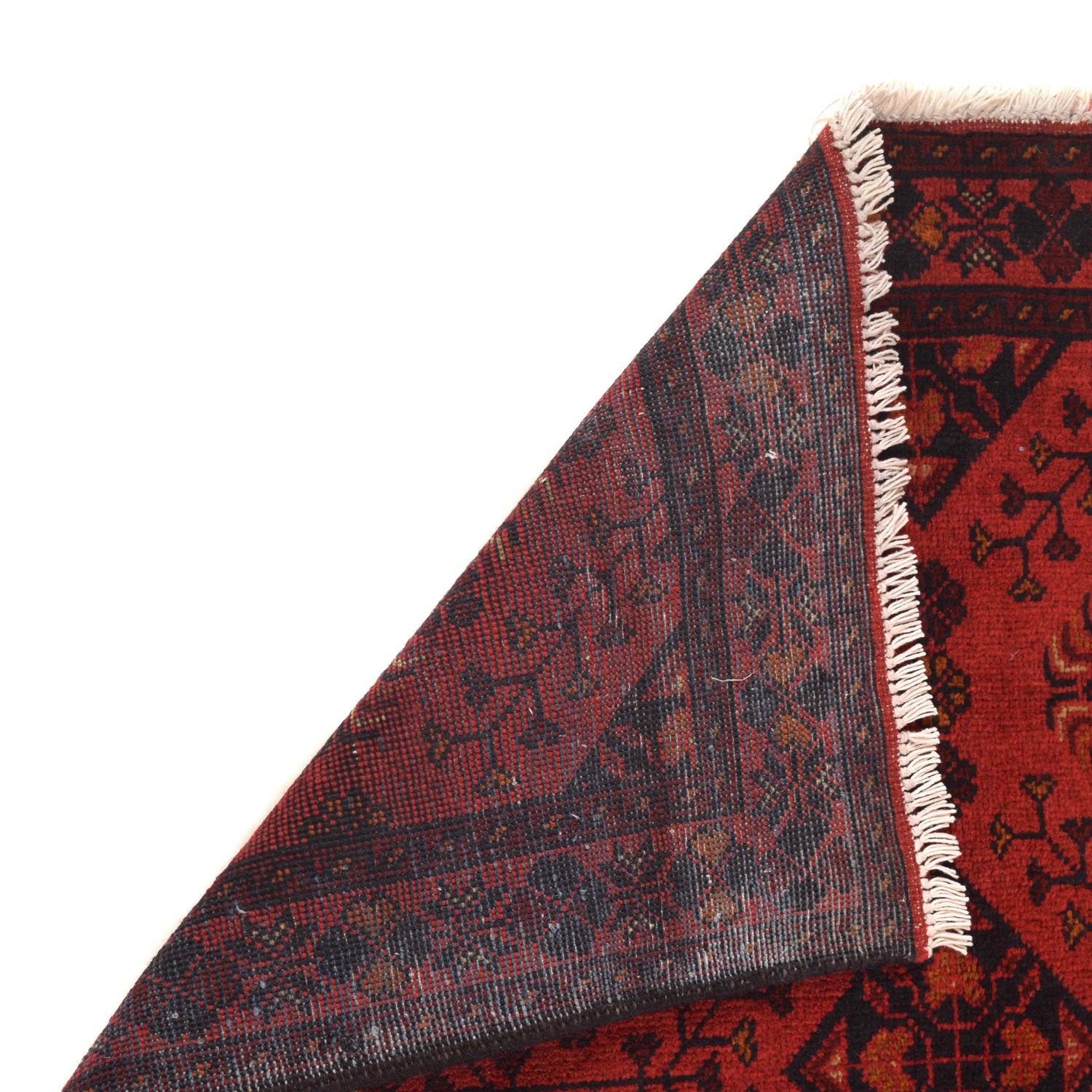 Khal Mohammadi Rug Handmade Red 3x5 ft
