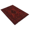 Khal Mohammadi Rug Handmade Red 3x5 ft