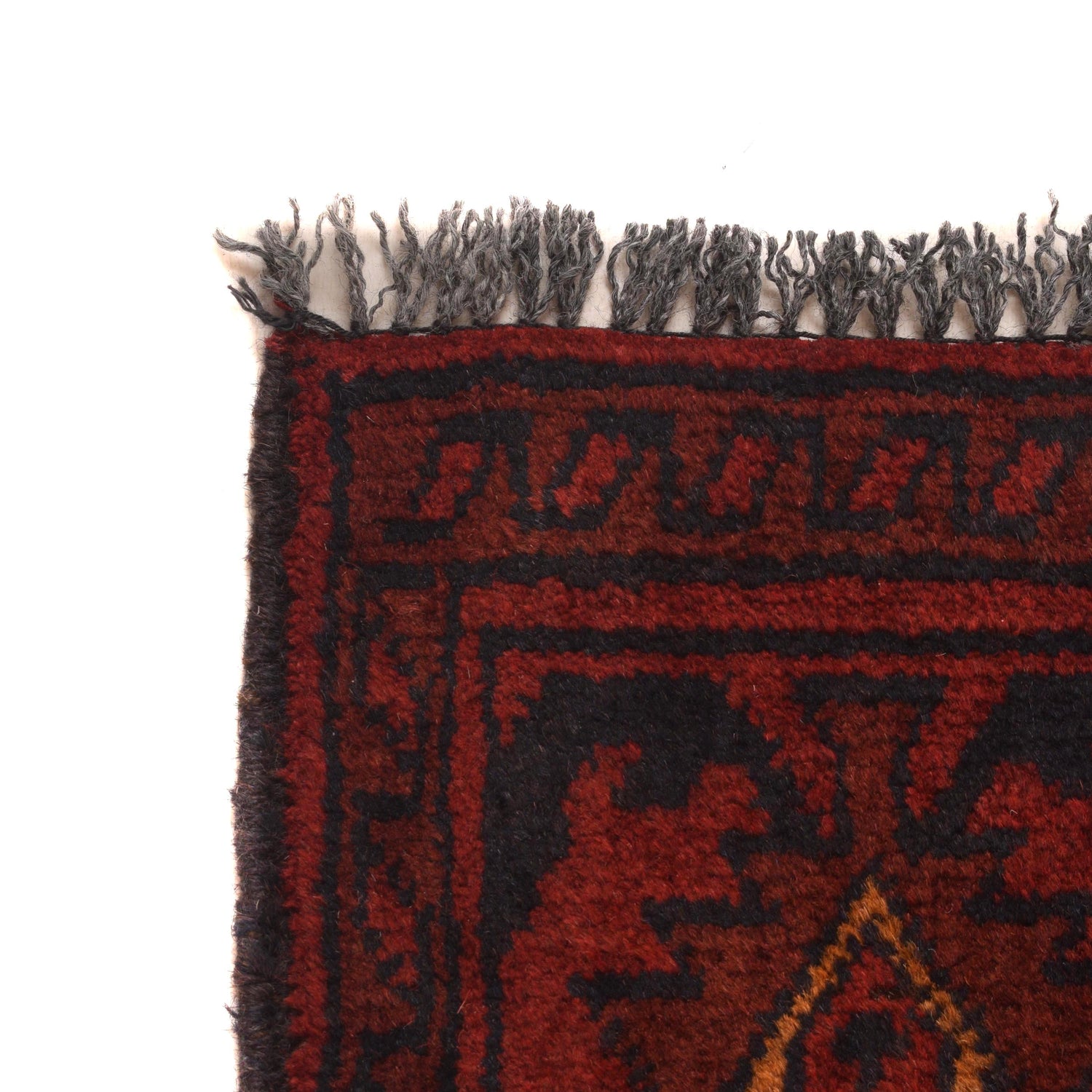 Khal Mohammadi Rug Handmade Red 3x5 ft
