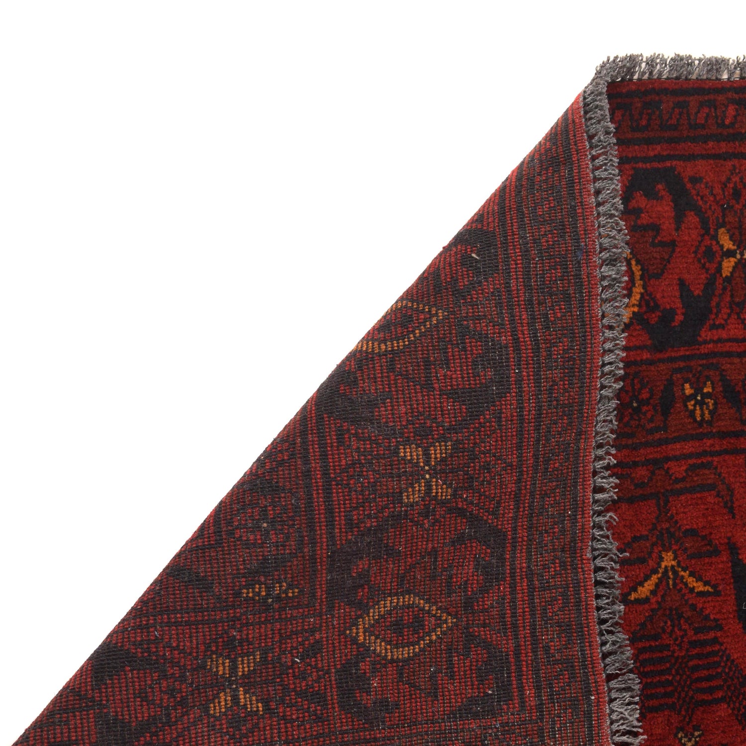 Khal Mohammadi Rug Handmade Red 3x5 ft