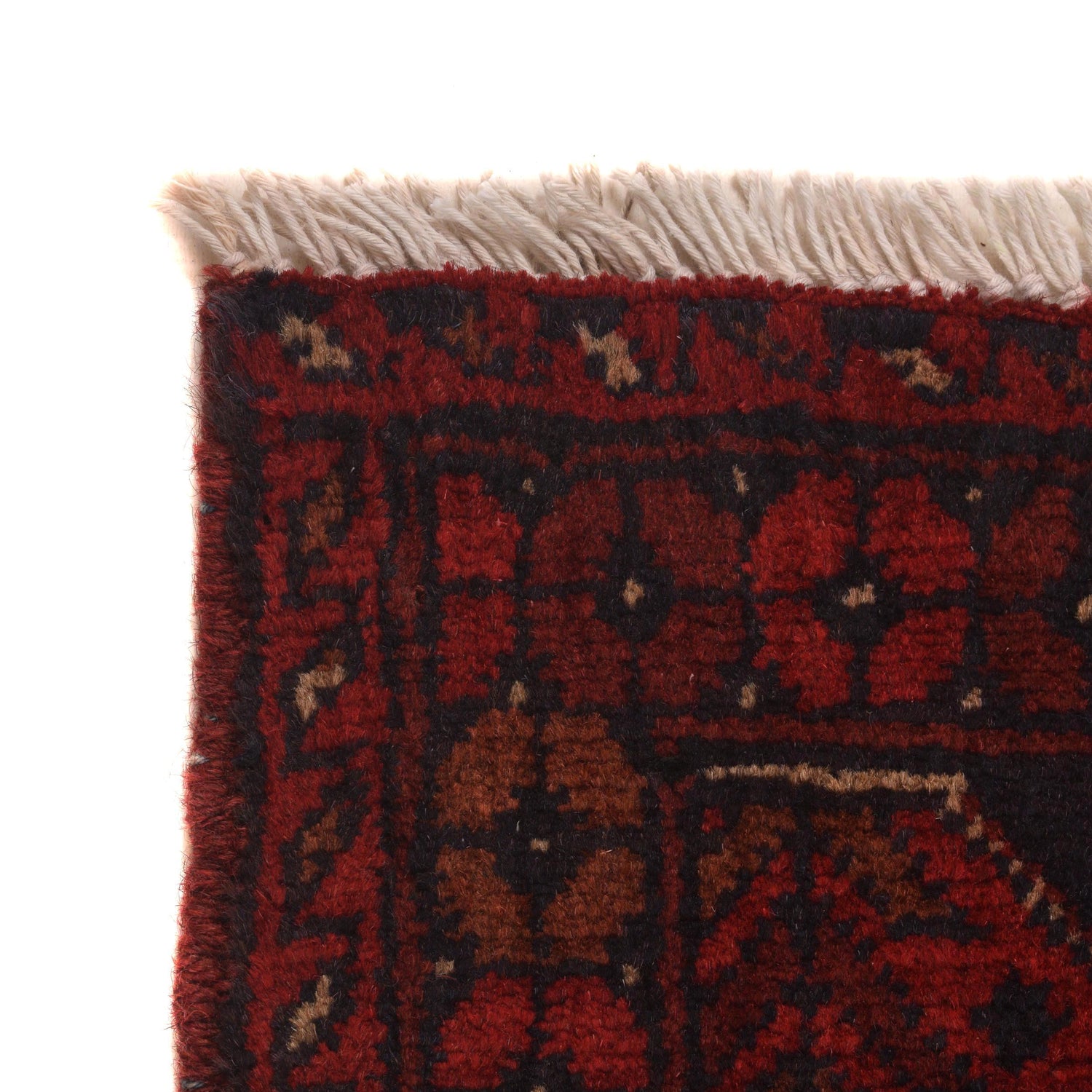 Khal Mohammadi Rug Handmade Red 3x5 ft