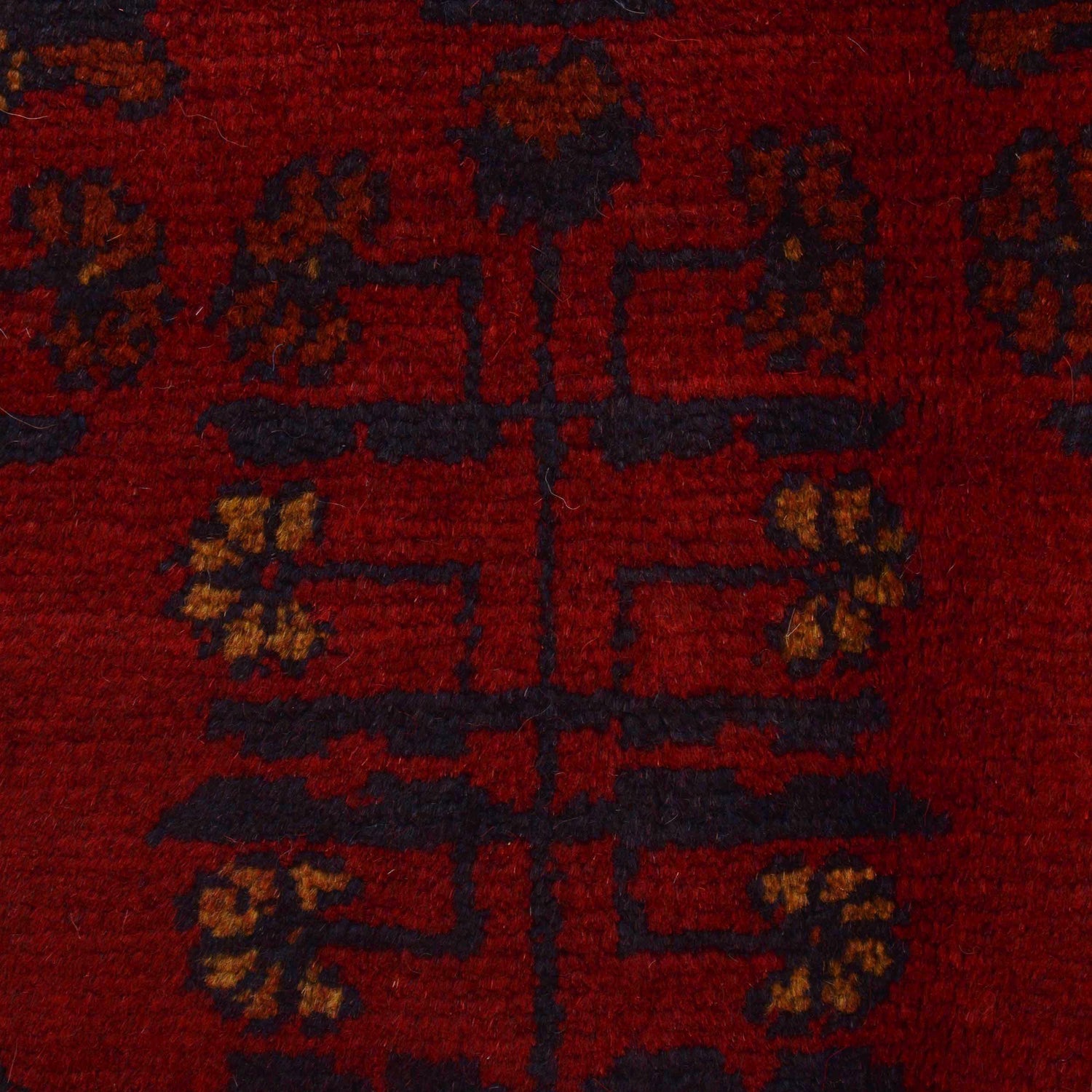 Khal Mohammadi Rug Handmade Red 3x5 ft