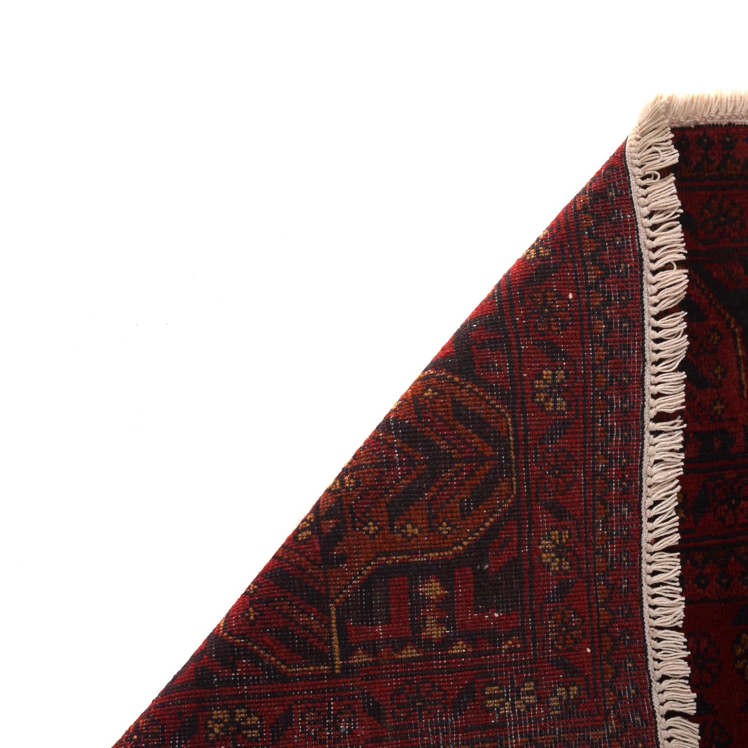 Khal Mohammadi Rug Handmade Red 3x5 ft