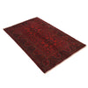 Khal Mohammadi Rug Handmade Red 3x5 ft