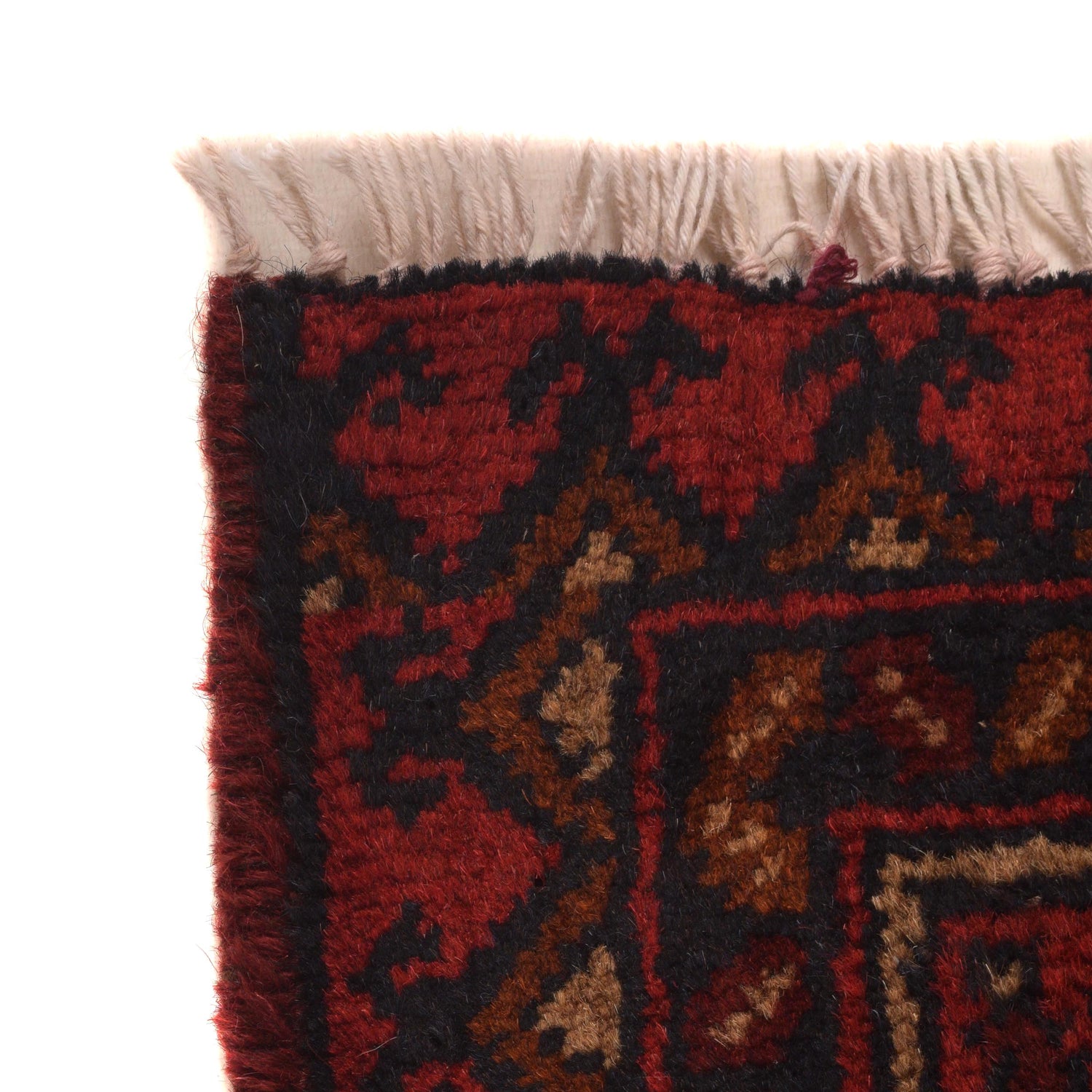 Khal Mohammadi Rug Handmade Red 3x5 ft