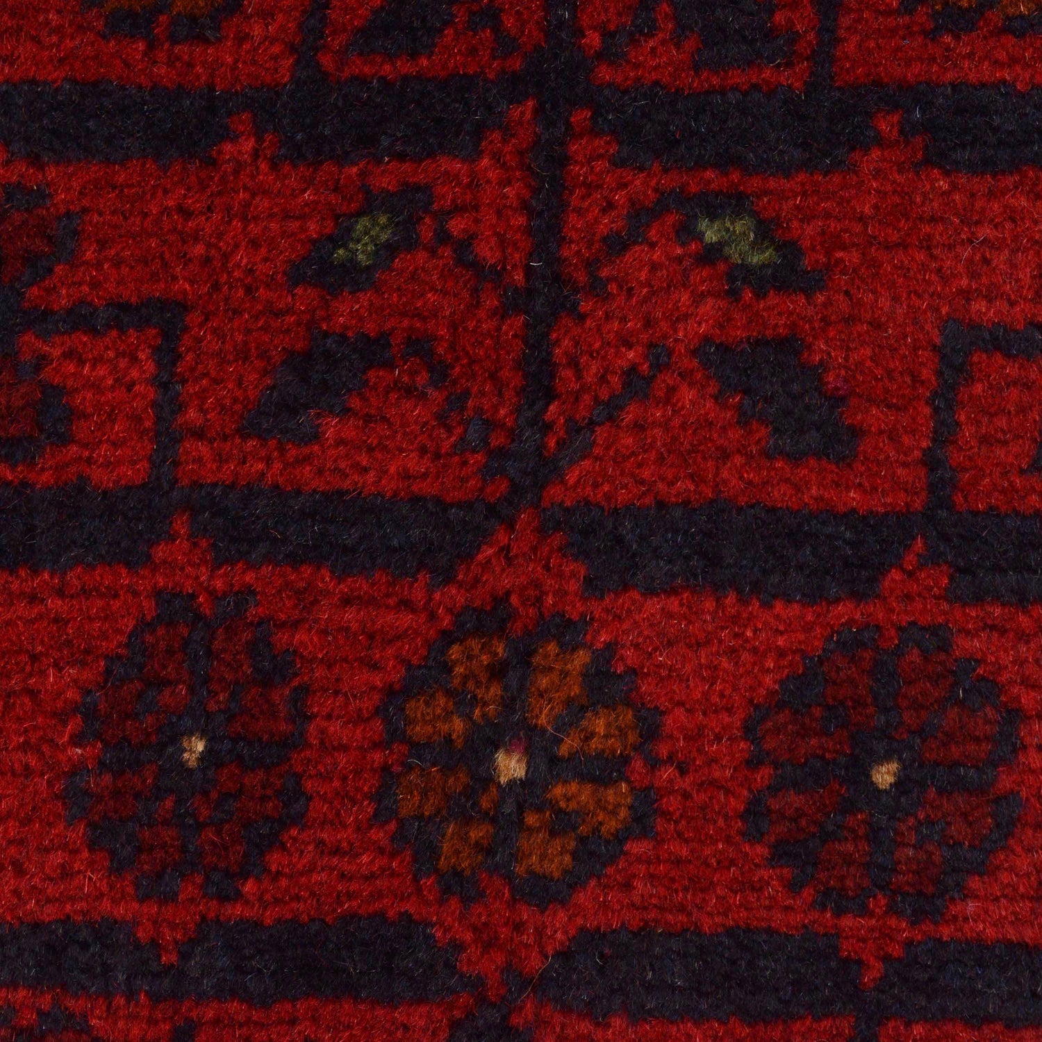 Khal Mohammadi Rug Handmade Red 3x5 ft