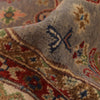 Kazak Rug Handmade Gray Medallion 3x5 ft