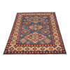 Kazak Rug Handmade Blue Medallion 3x5 ft