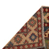 Kazak Rug Handmade Blue Medallion 3x5 ft