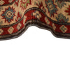 Kazak Rug Handmade Blue Medallion 3x5 ft
