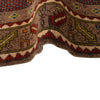 Mamluk Area Rug Handmade Brown Medallion 3x5 ft