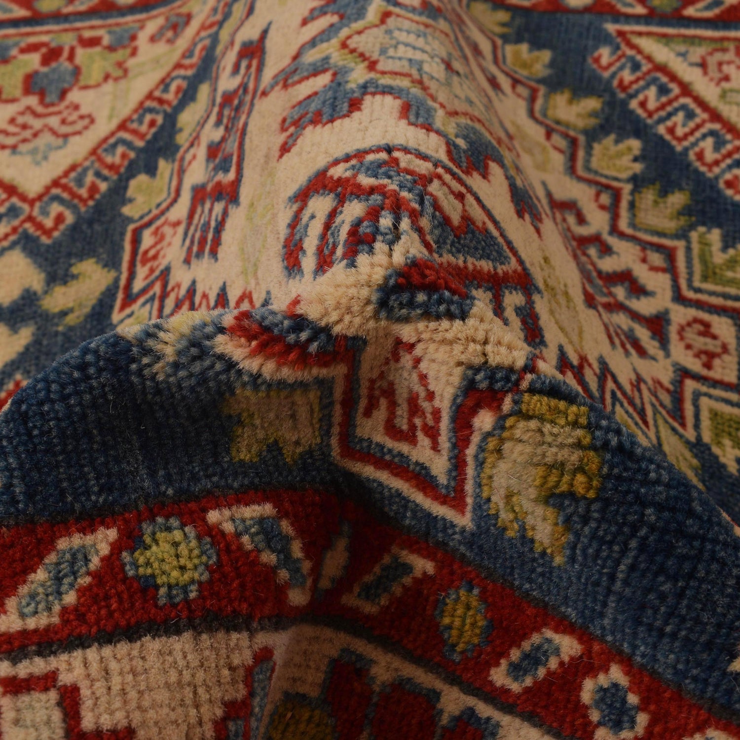 Kazak Rug Handmade Multi Medallion 3x5 ft