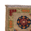 Kazak Rug Handmade Beige Medallion 3x5 ft