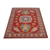Kazak Rug Handmade Red Medallion 3x5 ft