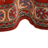 Kazak Rug Handmade Red Medallion 3x5 ft