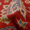Kazak Rug Handmade Red Medallion 3x5 ft