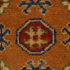 Kazak Rug Handmade Blue Medallion 3x5 ft