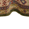 Kazak Rug Handmade Green Medallion 3x5 ft