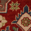 Kazak Rug Handmade Brown Medallion 3x5 ft