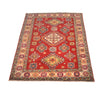 Kazak Rug Handmade Red Medallion 2x4 ft