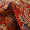 Kazak Rug Handmade Red Medallion 2x4 ft