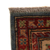 Kazak Rug Handmade Blue Medallion 3x5 ft