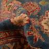 Kazak Rug Handmade Blue Medallion 3x5 ft