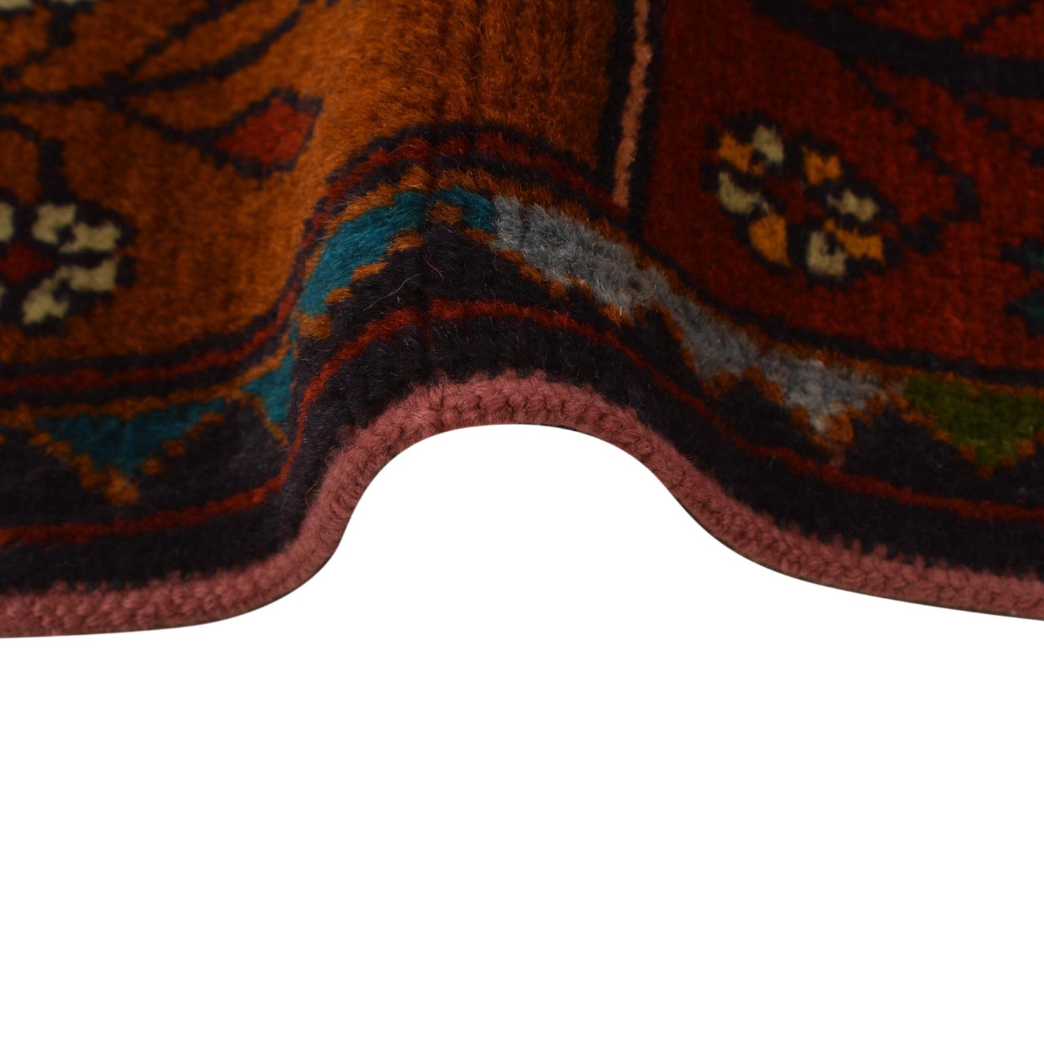 Baluchi Rug Handmade Multi Prayer Design 2x4 ft