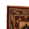 Kazak Rug Handmade Red Medallion 3x5 ft