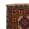 Kazak Rug Handmade Blue Medallion 3x5 ft