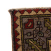 Mamluk Area Rug Handmade Brown Medallion 3x5 ft