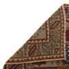 Mamluk Area Rug Handmade Brown Medallion 3x5 ft