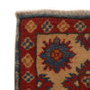 Kazak Rug Handmade Blue Medallion 3x5 ft