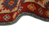 Kazak Rug Handmade Blue Medallion 3x5 ft