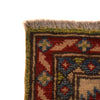 Kazak Rug Handmade Green Medallion 3x5 ft