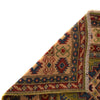 Kazak Rug Handmade Green Medallion 3x5 ft