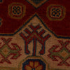Kazak Rug Handmade Red Medallion 3x5 ft