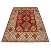 Kazak Rug Handmade Red Medallion 3x5 ft