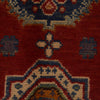 Kazak Rug Handmade Red Medallion 3x5 ft