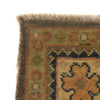 Kazak Rug Handmade Gray Medallion 4x6 ft